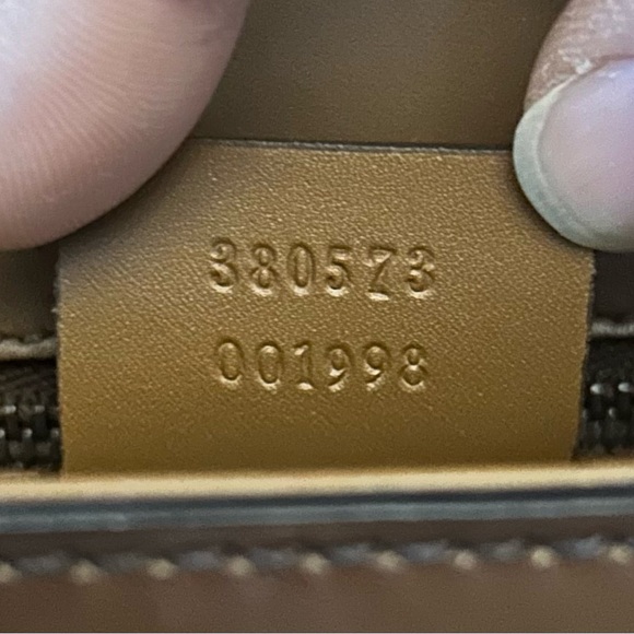 Gucci Medium Lady Web Ombre Brown- Leather Strap - Picture 7 of 7